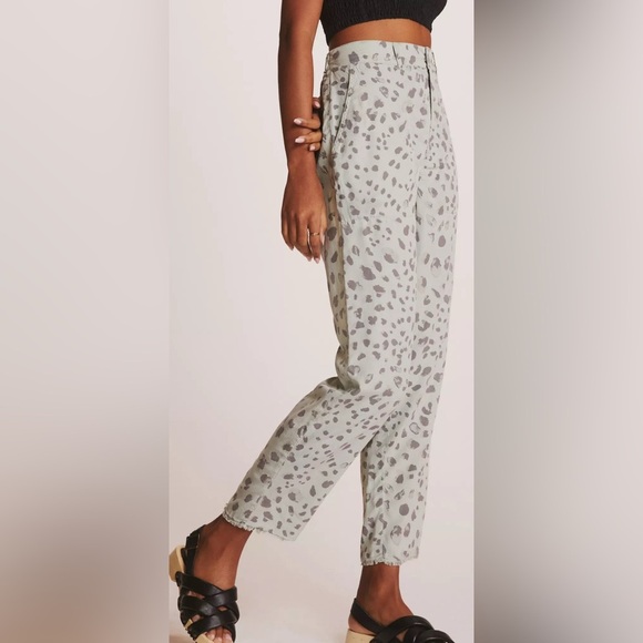 Cloth & Stone Frayed Straight-Leg Pant in Sz Small - Picture 8 of 8